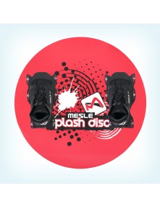 Talerz Splash Disc 74 + wiązania B6 czerwony